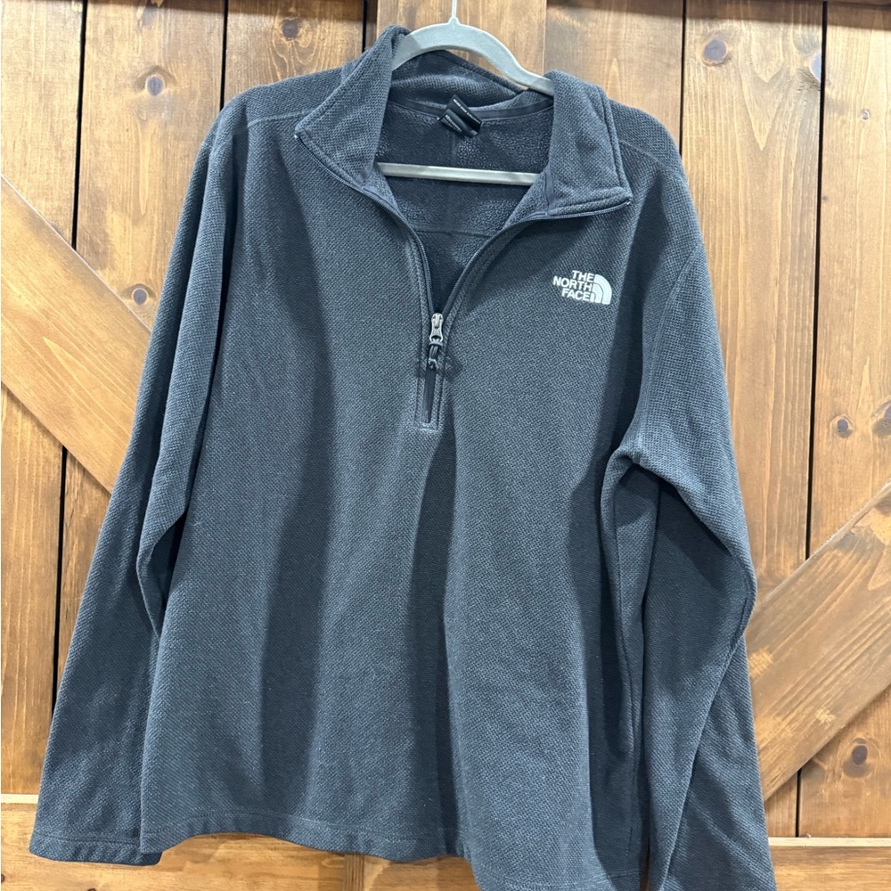 The North Face Men's Black Zip-Up Sweater